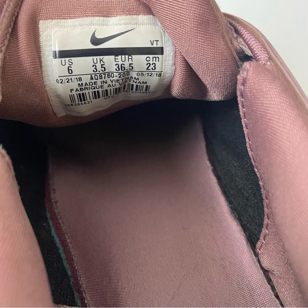 Nike Women Air Max 97 Smokey Mauve Pink Size 6 Dusty Pink